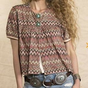 Brand New Double D Ranch Eisa Top Size Medium